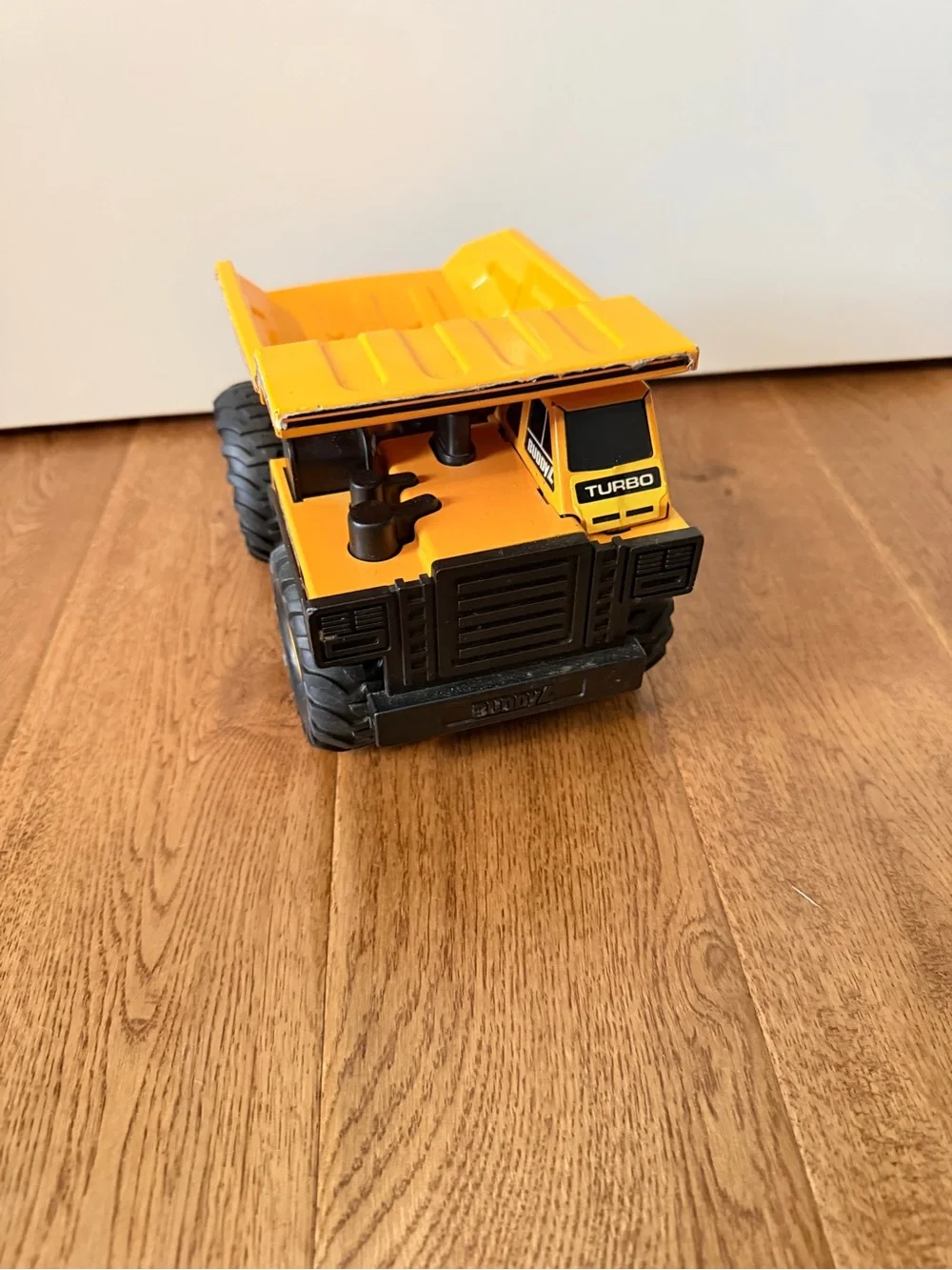 Buddy L Big Bruiser 7 Dump Truck Turbo 1988 Toy Construction Truck Raised Bed